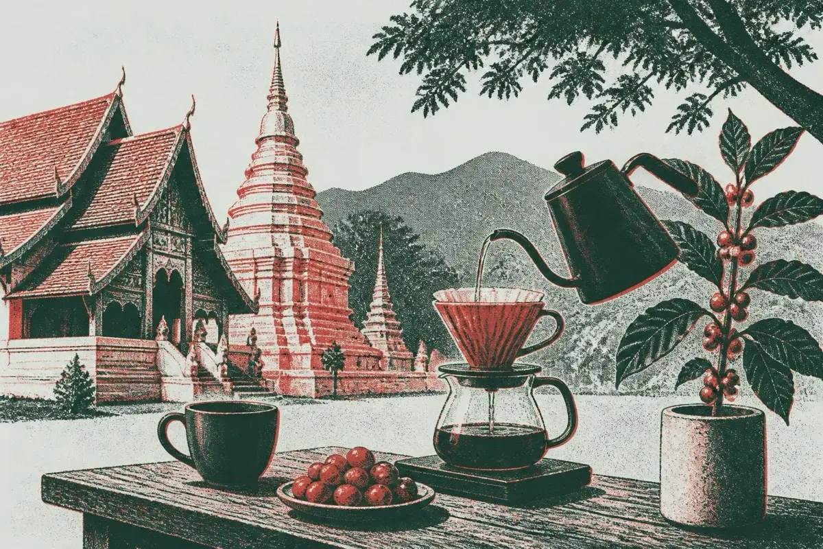 10X specialty coffee in Chiang Mai