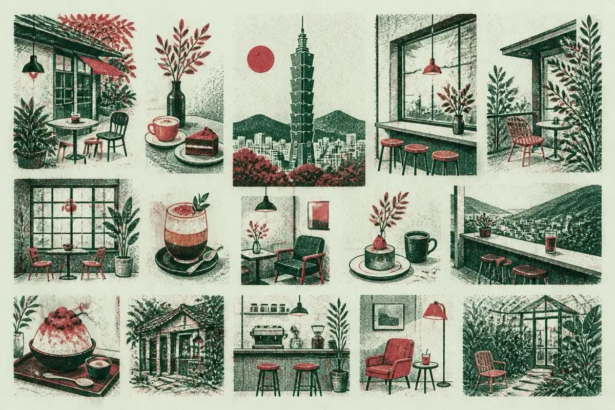 14 Instagrammable cafés in Taipei