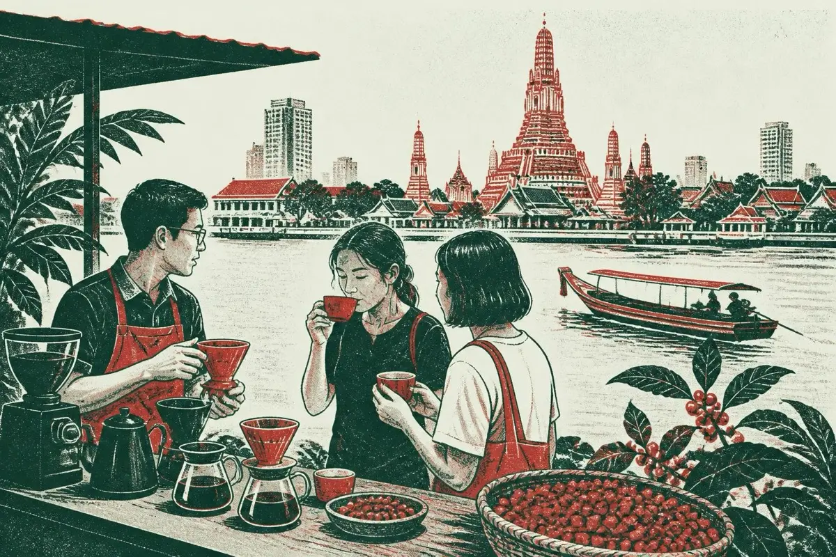 Specialty coffee tour Bangkok