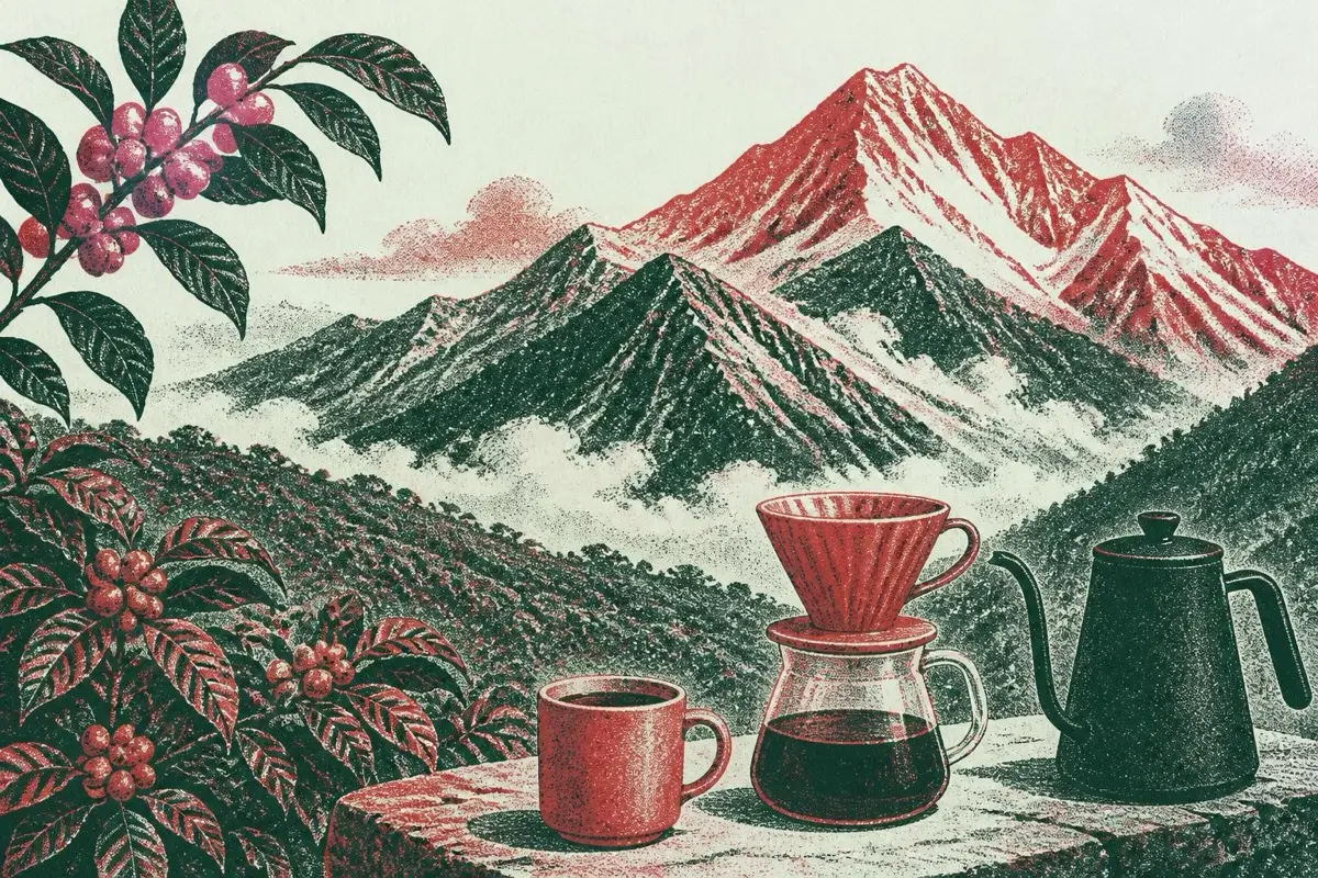 Specialty coffee in the mountains
