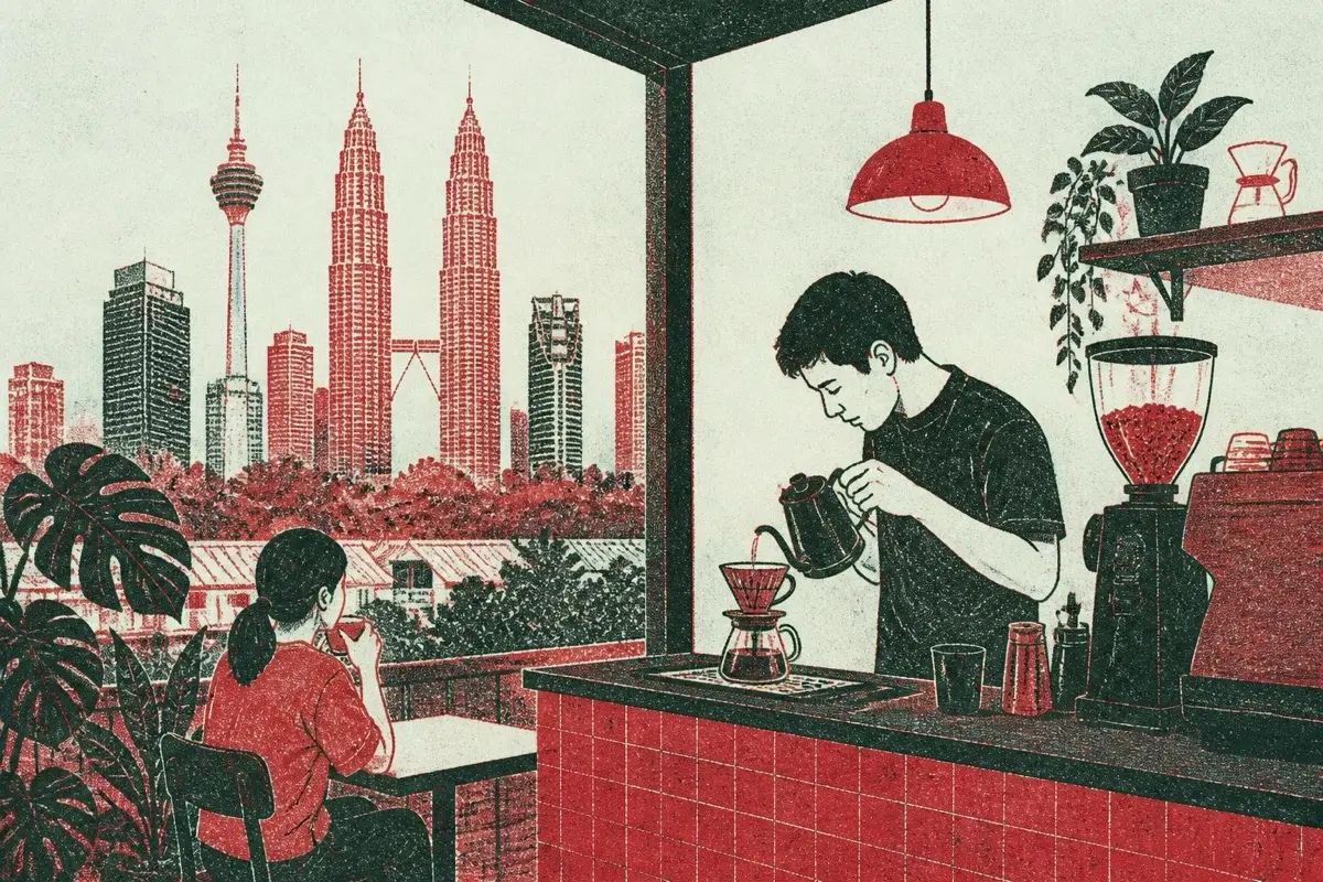 Specialty coffee in Kuala Lumpur