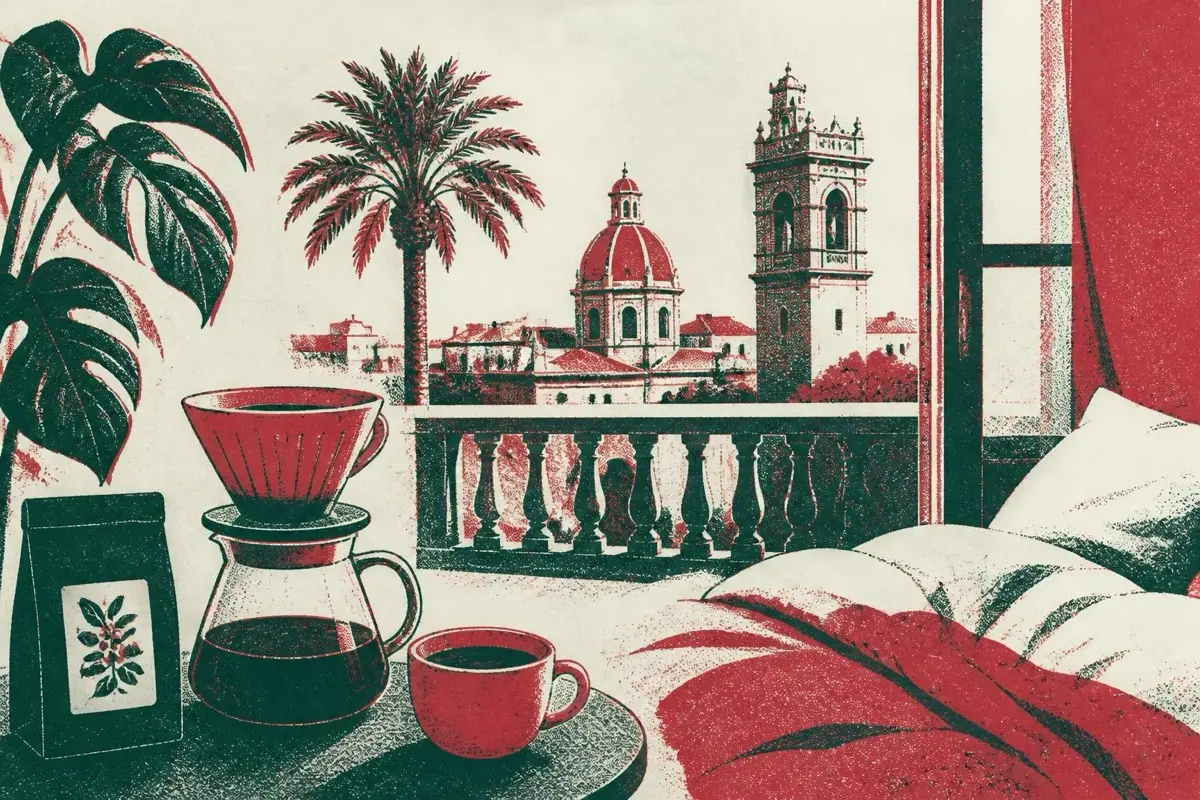Specialty coffee & sleeping in Valencia