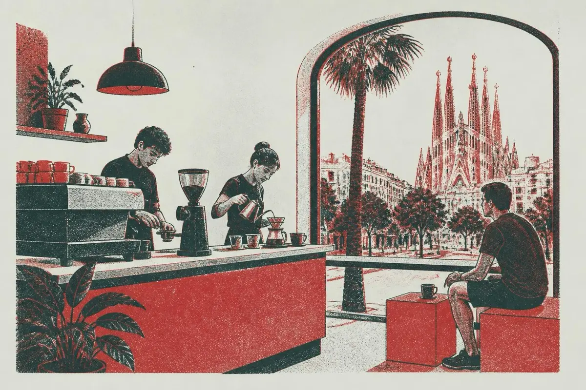 Three Marks Coffee Barcelona