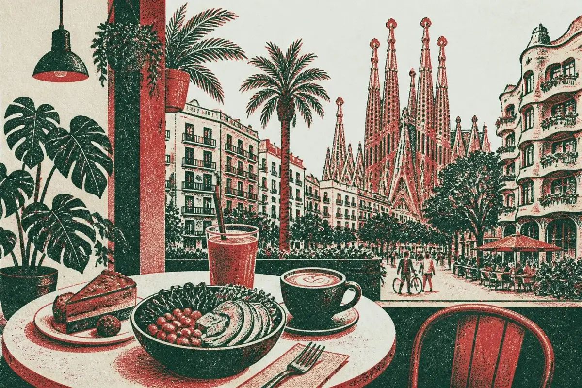 Vegan Cafes in Barcelona