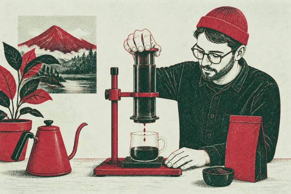 Sibarist Glory Stand brewing aeropress The Exploring Barista