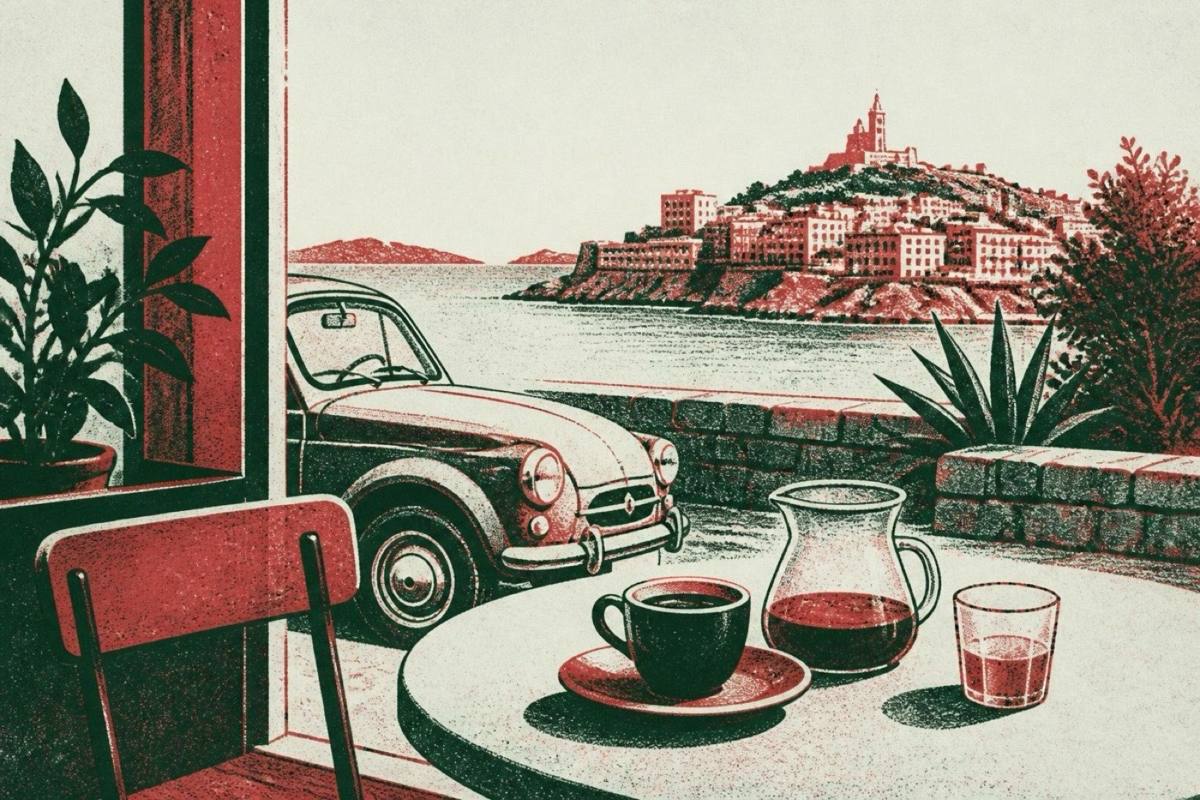 Specialty coffee shop Marseille 7VB Café Road trip France