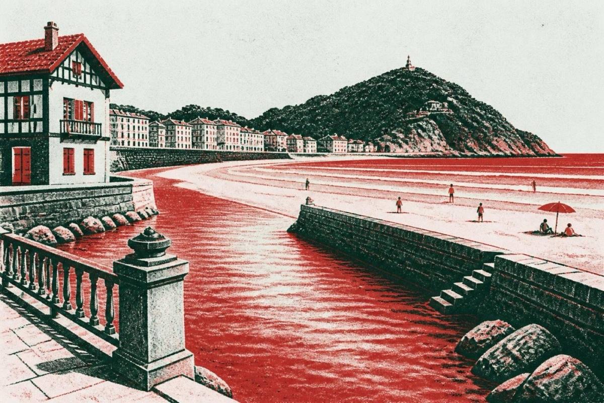 San Sebastian Donostia Coast beach canal seaside