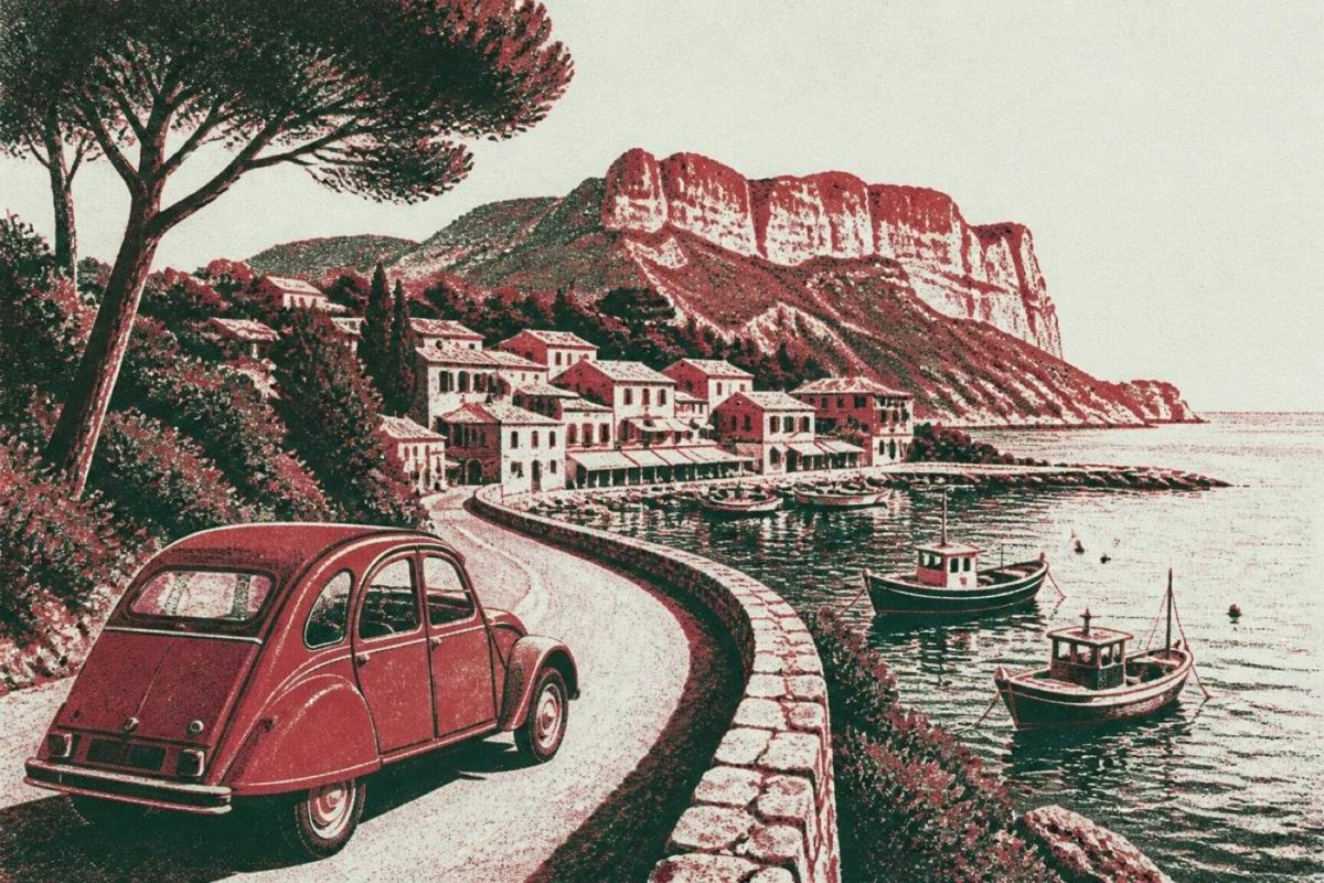 Cassis road trip France fishers town