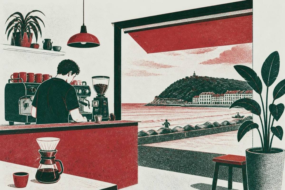 Specialty coffee shop San Sebastian Sakona Coffee Roasters