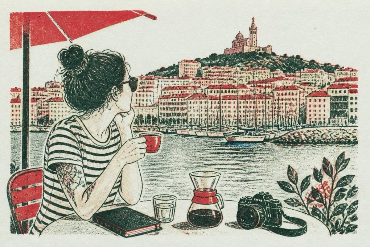 Cafe x Cafe Marseille The Exploring Barista specialty coffee travel blogger