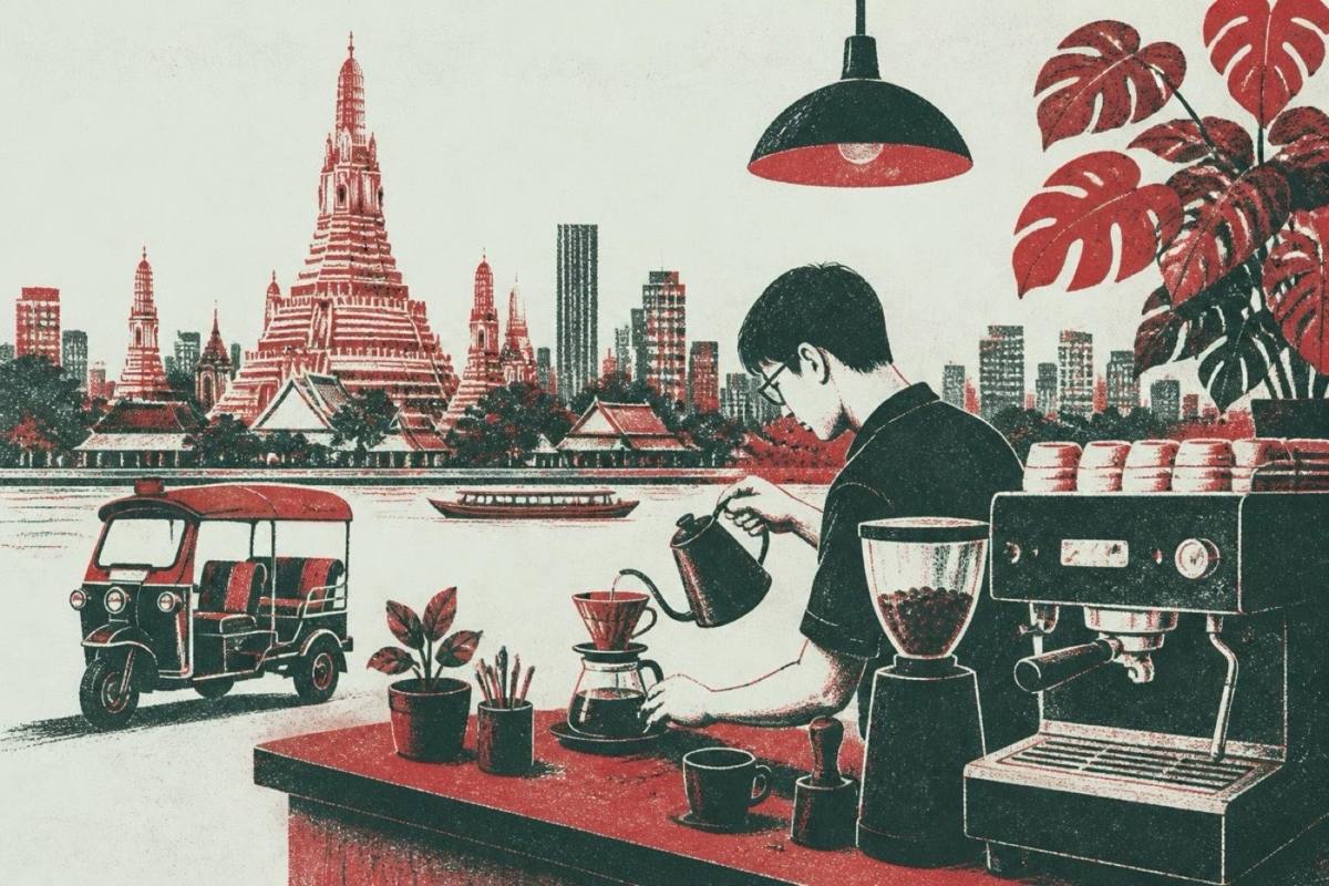 Specialty coffee in Bangkok Rocket coffeebar guide