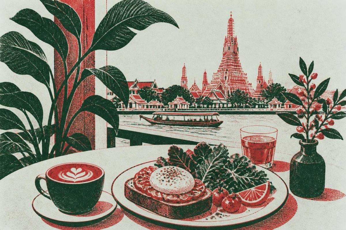 ROAST specialty coffee best brunch Bangkok Thailand