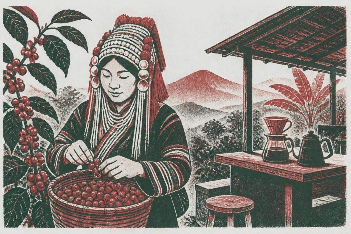 Akha Ama specialty coffee Chiang Mai coffee guide Thailand