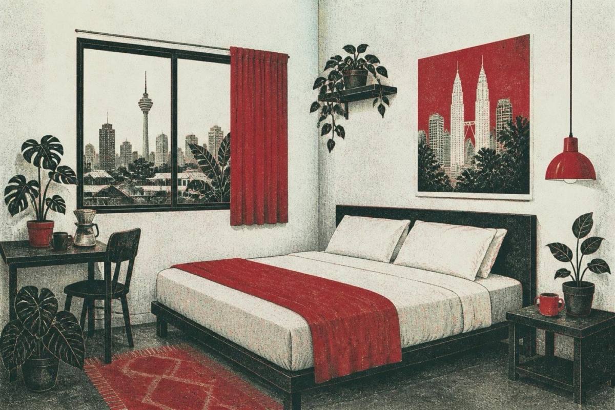 BackHome Hostel Kuala Lumpur where to sleep double room