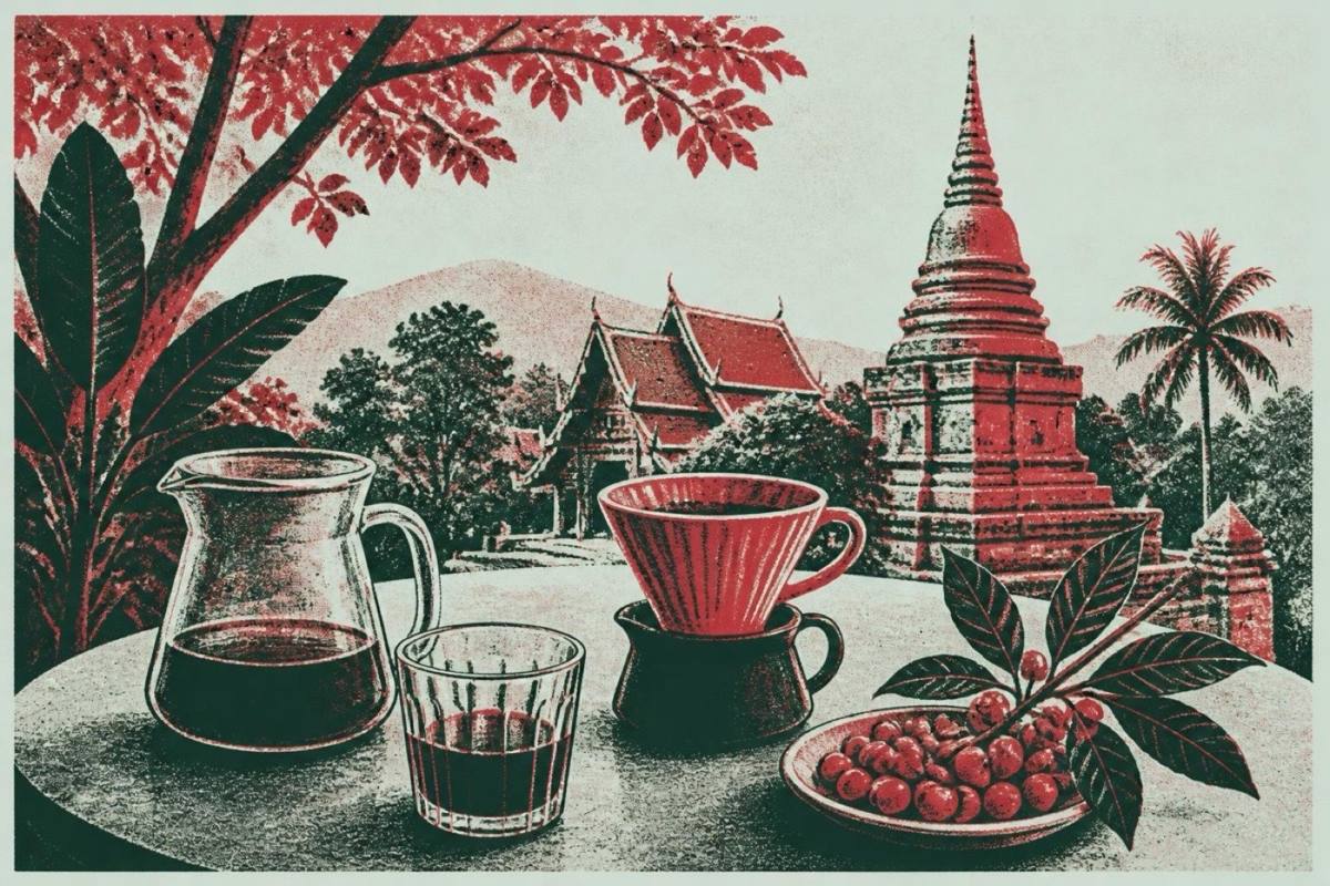 Graph Table specialty coffee chiang mai thailand guide