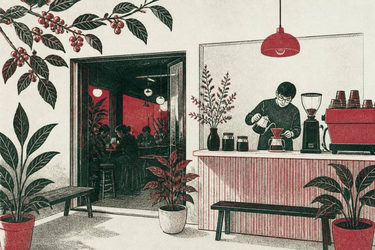 One Half x Ilaika coffee shop best specialty coffee Kuala Lumpur Malaysia
