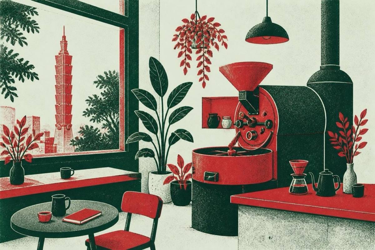 Koon Coffee Roasting Studio Instagrammable Café Taipei Taiwan