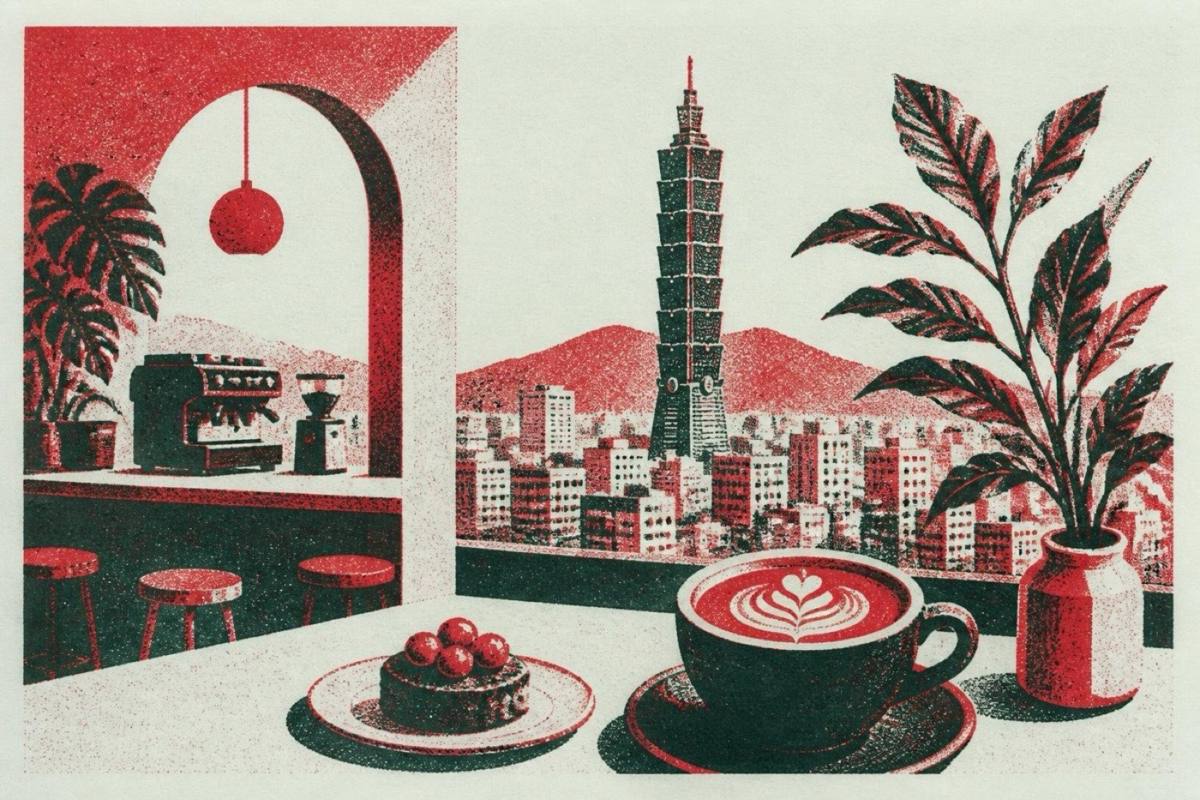 FOMO COFFEE most instagrammable cafés Taipei Taiwan specialty coffee