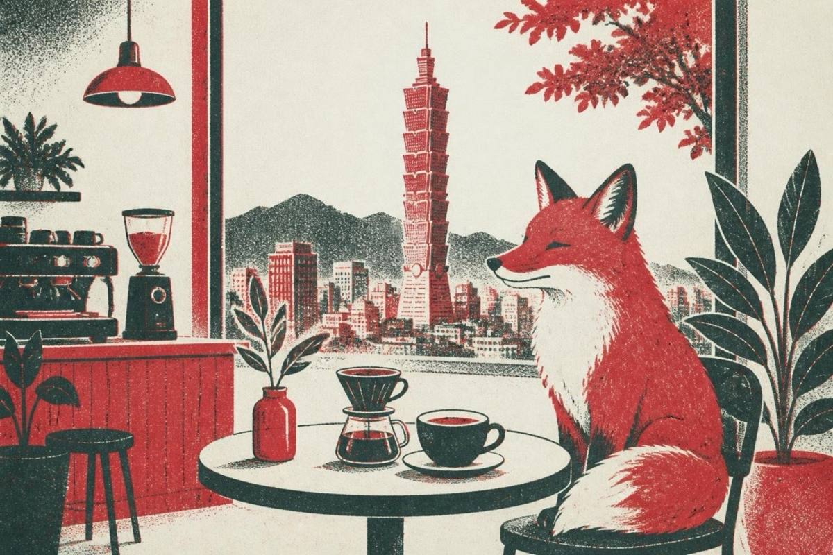 TAMED FOX Taipei Taiwan specialty coffee instagrammable cafés guide