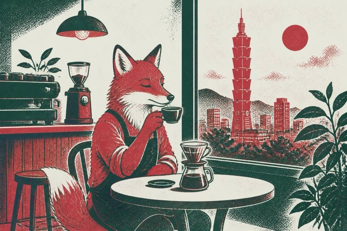 TAMED FOX Taipei Taiwan specialty coffee instagrammable cafés